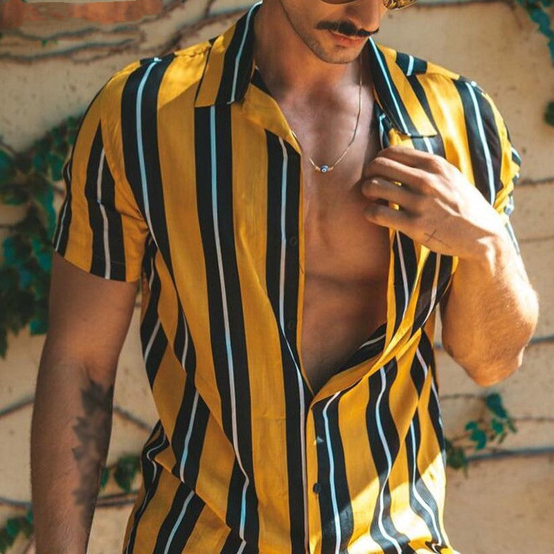 Chemises souples pour hommes, chemises d'été décontractées et streetwear