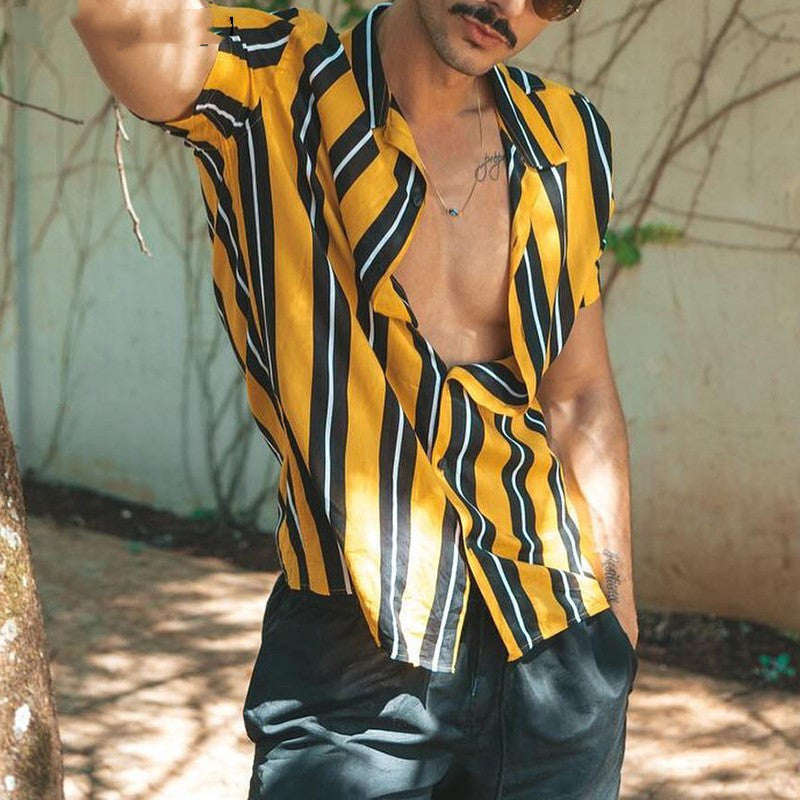 Chemises souples pour hommes, chemises d'été décontractées et streetwear