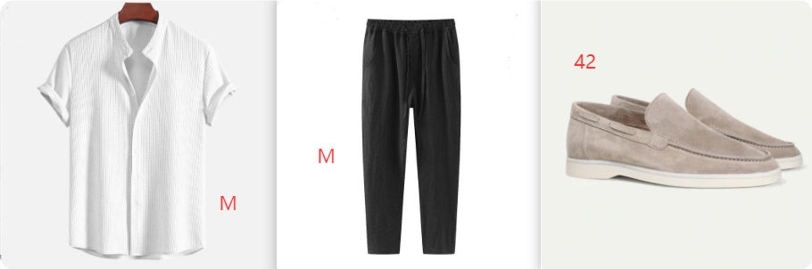 Chemise ample à manches courtes pour homme, vêtement d'été