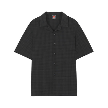 Chemise d'été à carreaux à manches courtes pour homme